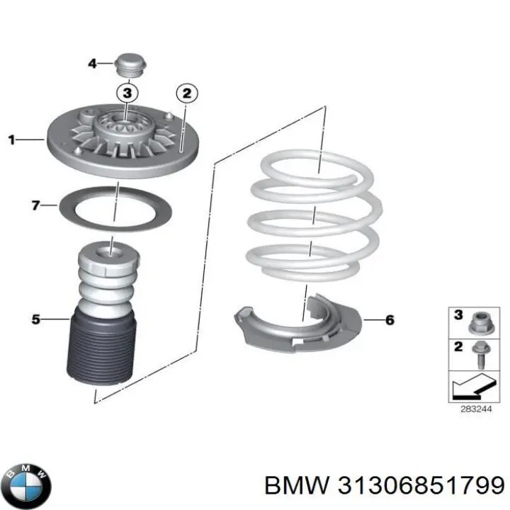  BMW 31306851799 ціна, від 5.07 USD