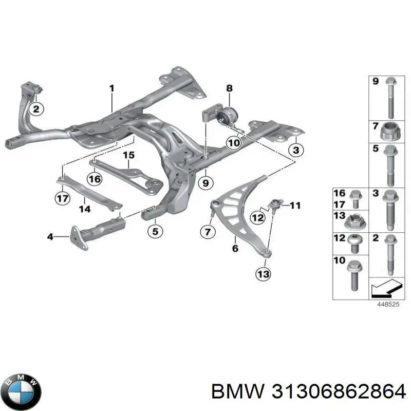 Амортизаційна стійка BMW 31306862864 ціна, від 10.30 USD