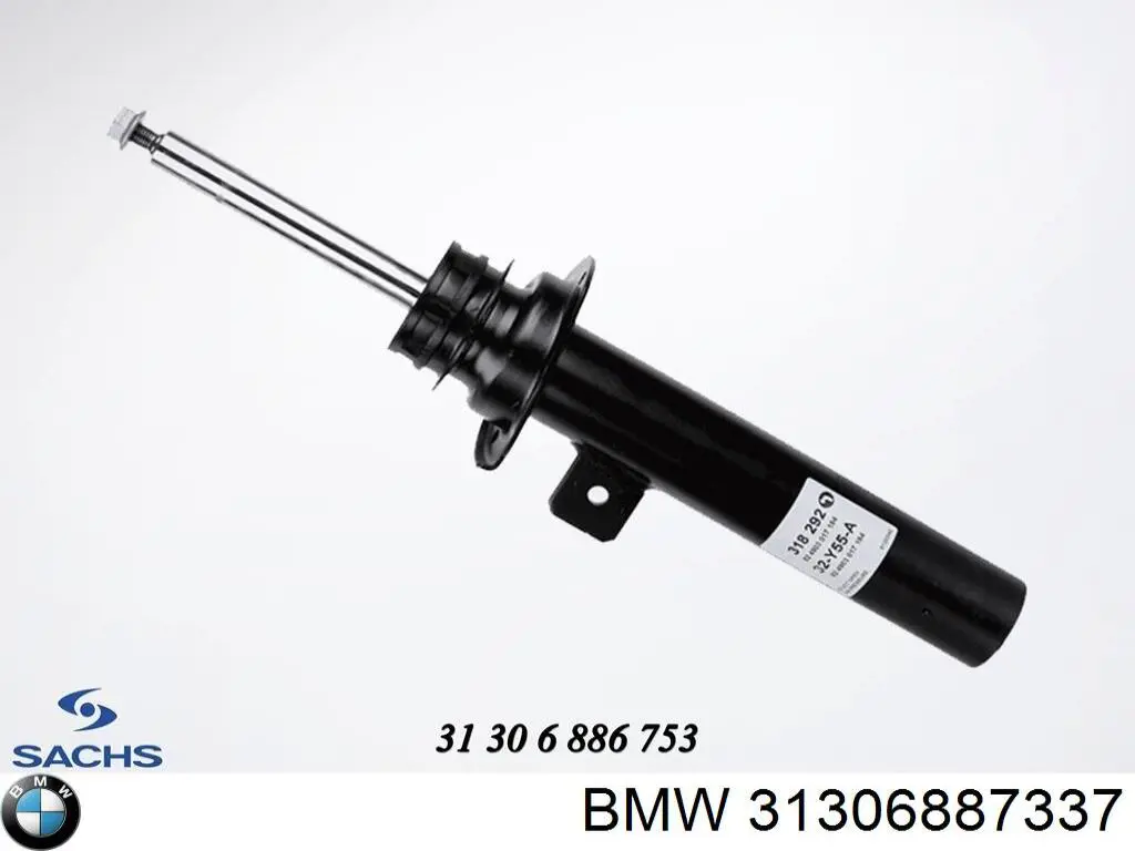 Амортизатор передньої підвіски, лівий BMW 31306887337 ціна, від 101.31 USD