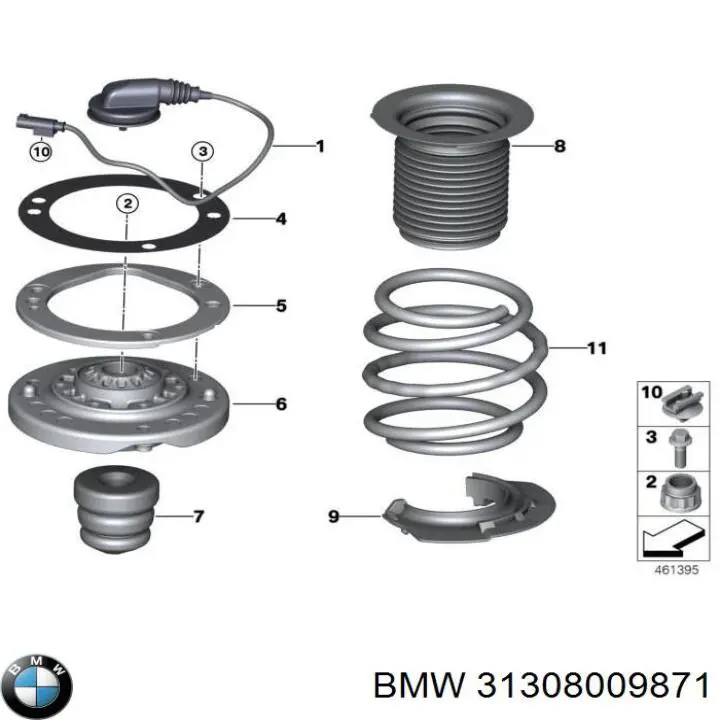  BMW 31308009871 ціна, від 497.04 USD