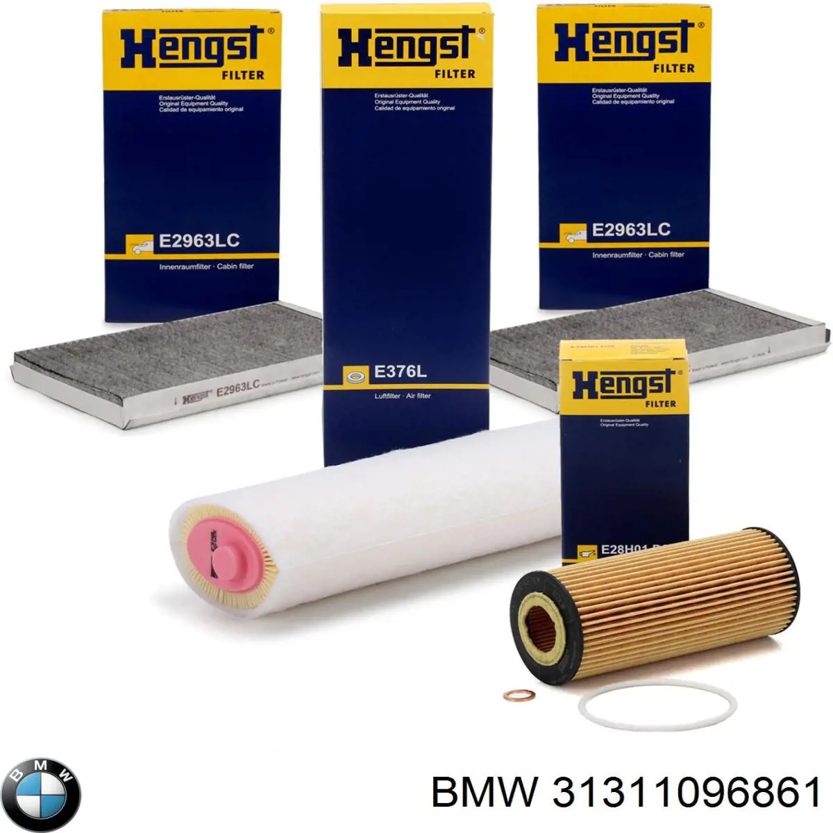 Амортизатор передній 31311096861 BMW