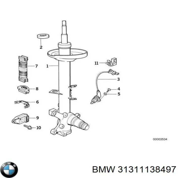 31311138497 BMW 