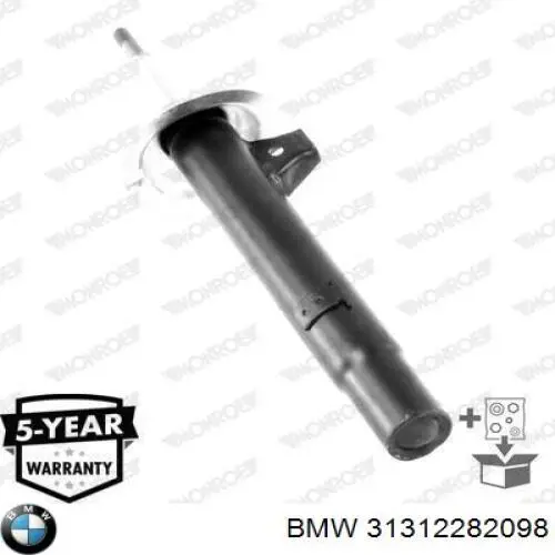 Амортизатор передній, правий BMW 31312282098 ціна, від 65.39 USD