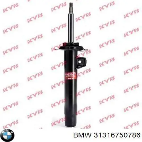 Амортизатор передній, правий BMW 31316750786 ціна, від 37.10 USD