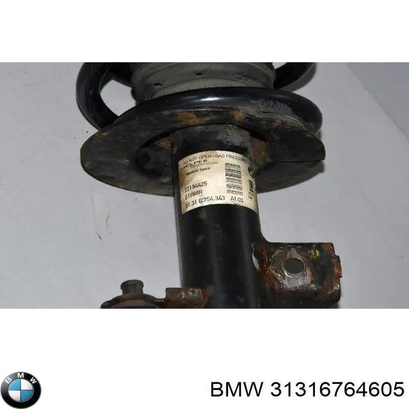 Амортизатора передній лівий 31316764605 BMW
