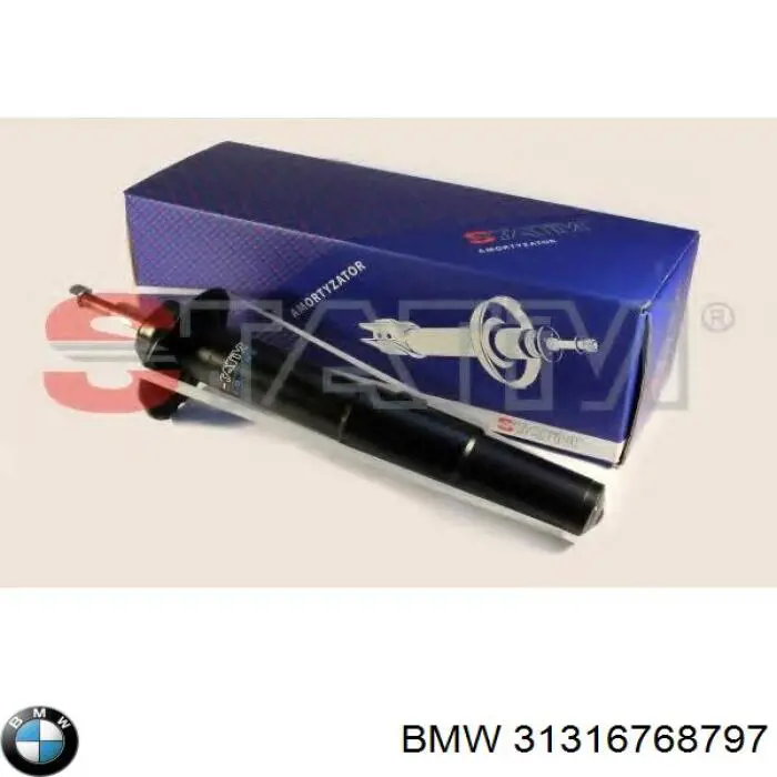 Амортизатор передньої підвіски, лівий BMW 31316768797 ціна, від 53.97 USD