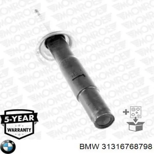 Амортизатор передній, правий BMW 31316768798 ціна, від 132.93 USD