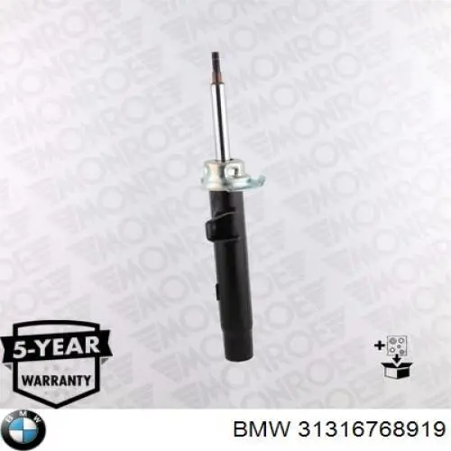 Амортизатора передній лівий 31316768919 BMW