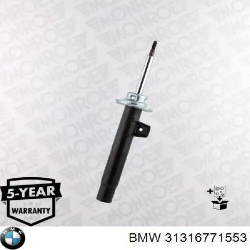 Амортизатор передньої підвіски, лівий BMW 31316771553 ціна, від 86.62 USD