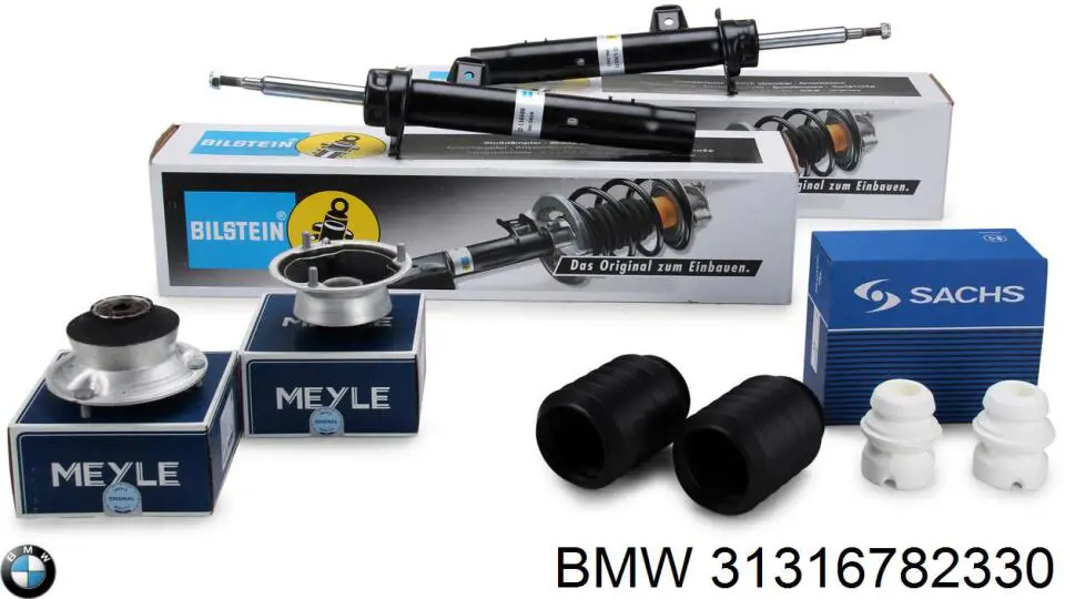 Амортизатор передній, правий 31316782330 BMW