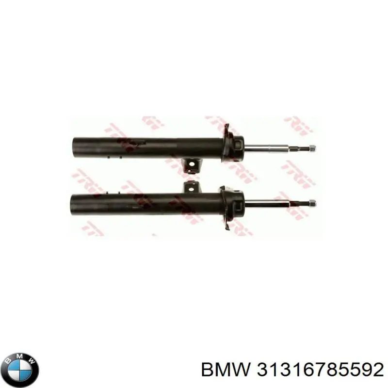 Купити 31316785592 BMW Амортизатор передній, правий