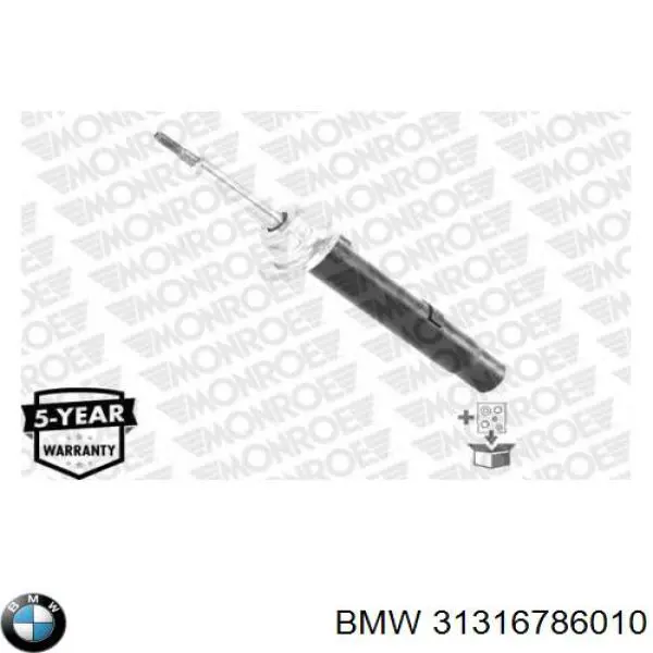Купити 31316786010 BMW Амортизатор передній, правий