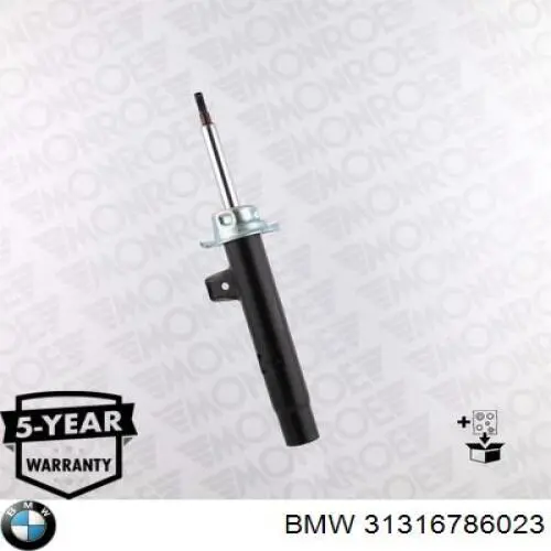 Амортизатор передньої підвіски, лівий BMW 31316786023 ціна, від 97.19 USD