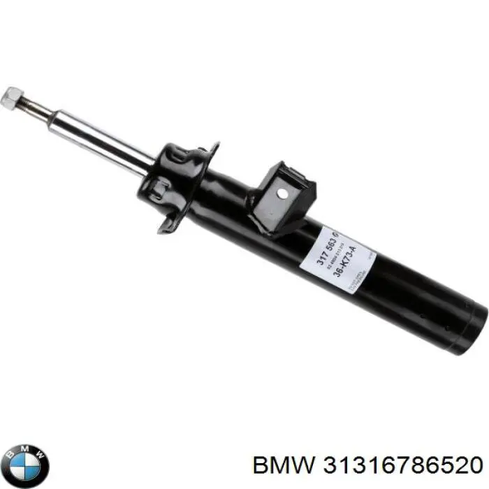 Амортизатор передній, правий 31316786520 BMW