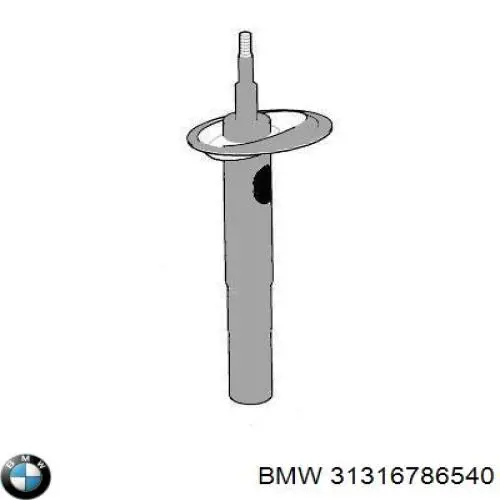 Купити 31316786540 BMW Амортизатор передній, правий