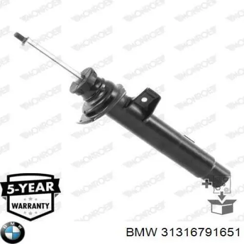 Амортизатор передній 31316791651 BMW