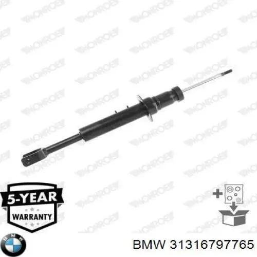 Амортизатор передньої підвіски, лівий BMW 31316797765 ціна, від 72.44 USD
