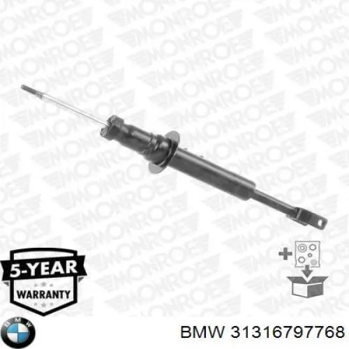 Амортизатор передній, правий 31316797768 BMW