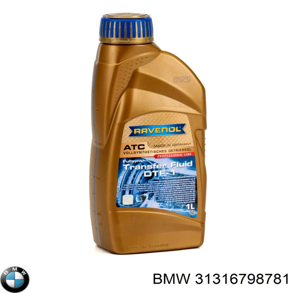 Амортизатора передній лівий 31316798781 BMW