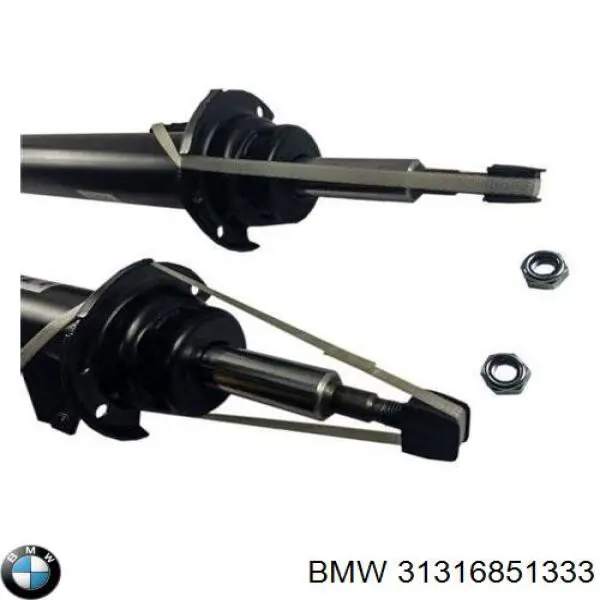 Амортизатор передньої підвіски, лівий BMW 31316851333 ціна, від 71.14 USD