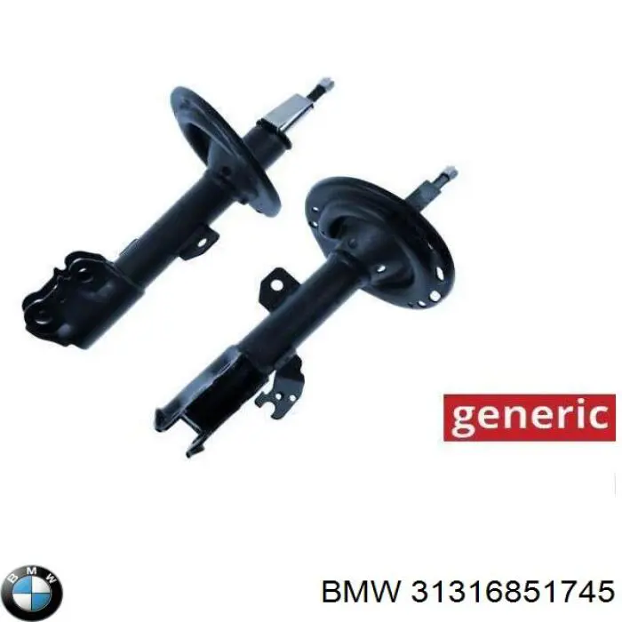Амортизатори передні BMW 31316851749