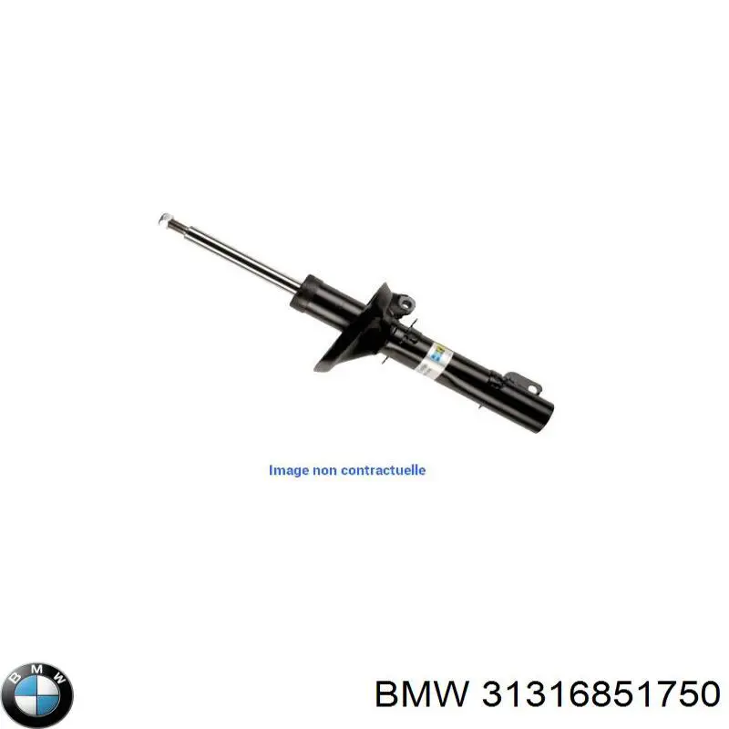 Стойка амортизатора передняя BMW 31316851750 ціна, від 214.85 USD