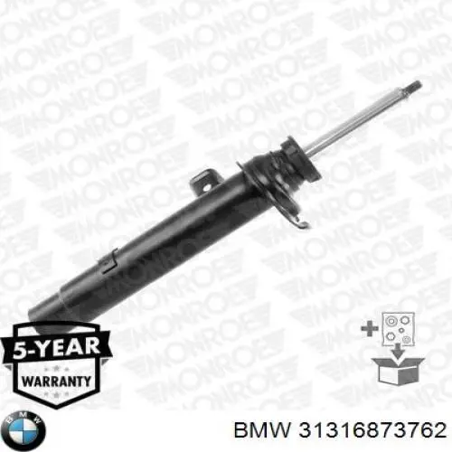 Амортизатор передній 31316873762 BMW