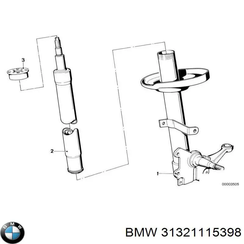 31321115398 BMW 