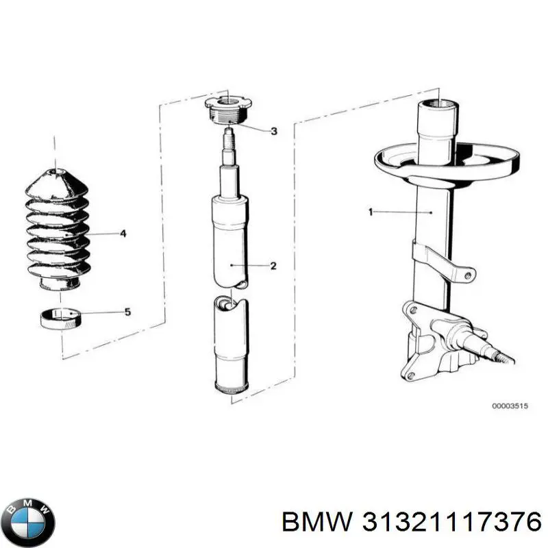  BMW 31321117376 ціна, від 64.11 USD