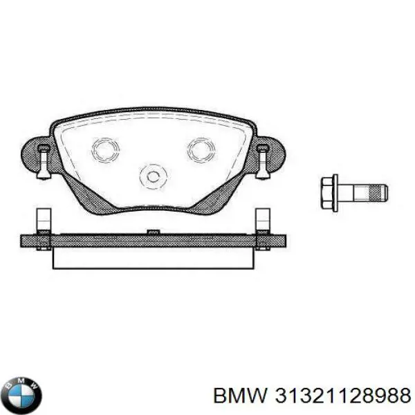 Купити 31321128988 BMW Амортизатор передньої підвіски
