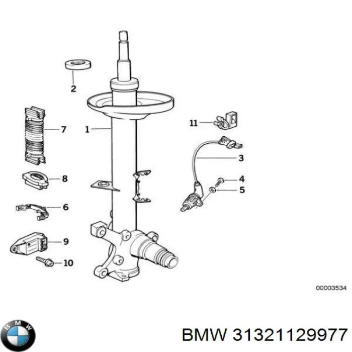  31321129977 BMW