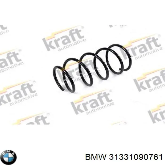 31331090761 BMW Пружина амортизатора передняя