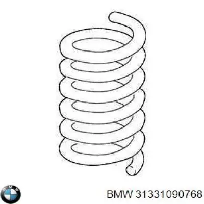 31331090768 BMW Пружина амортизатора передняя