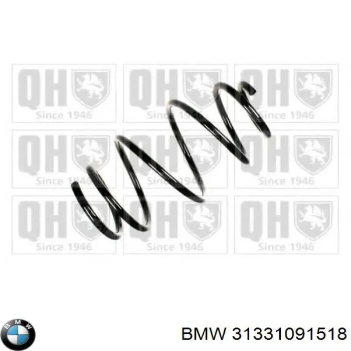 Пружина передня 31331091518 BMW