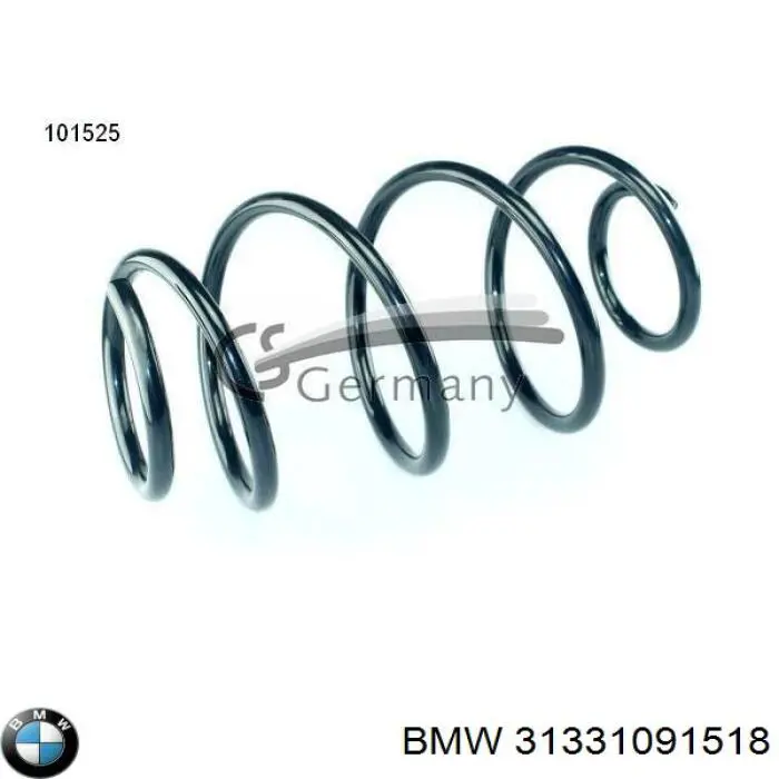 31331091518 BMW Пружина амортизатора передняя