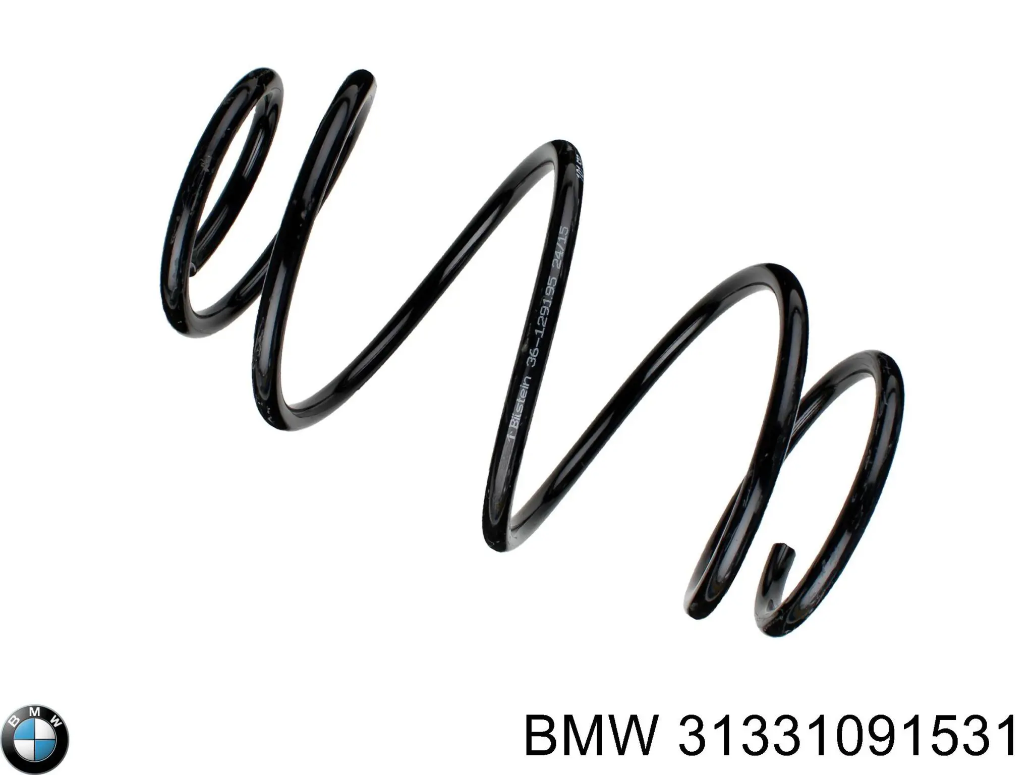 Пружина передня BMW 31331091531 ціна, від 46.49 USD
