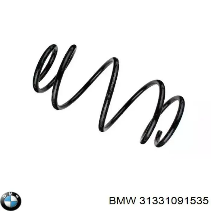 31331091535 BMW пружина передня