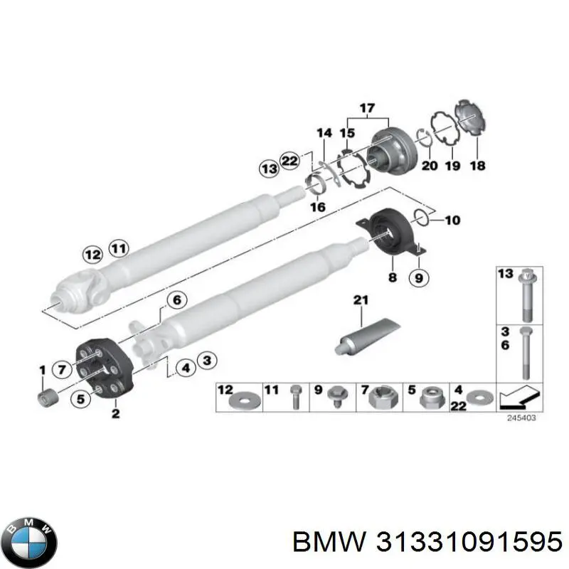  31331091595 BMW