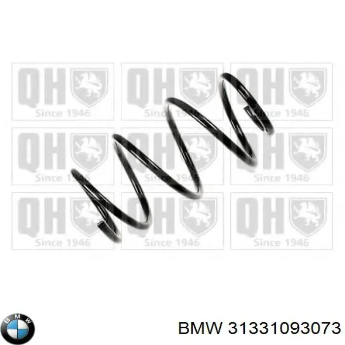 31331093073 BMW Пружина амортизатора передняя
