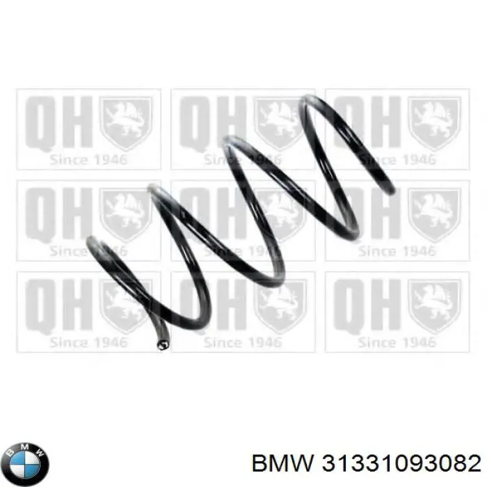 Пружина передня BMW 31331093082 ціна, від 18.82 USD