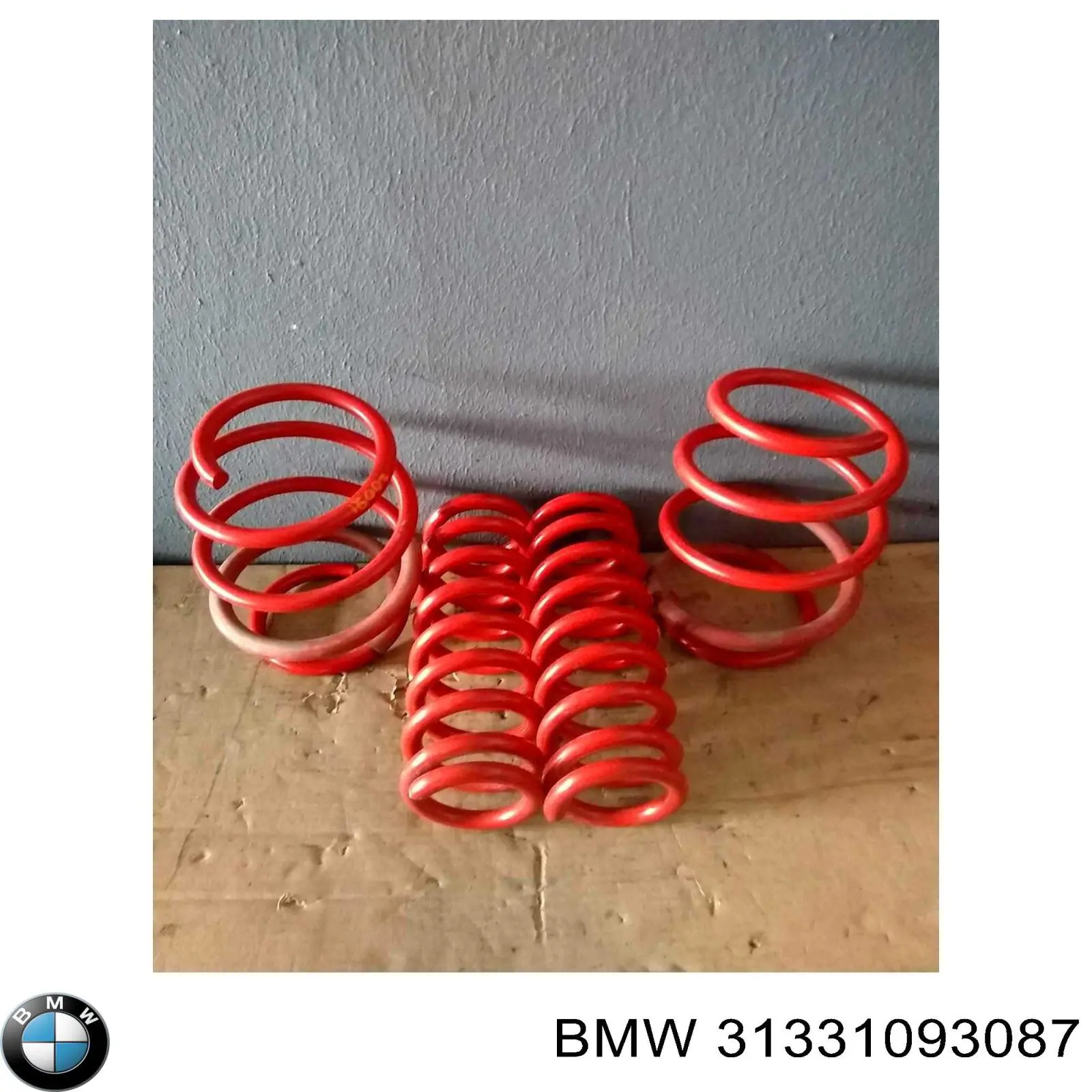 Купити 31331093087 BMW Гвинтова пружина підвіска