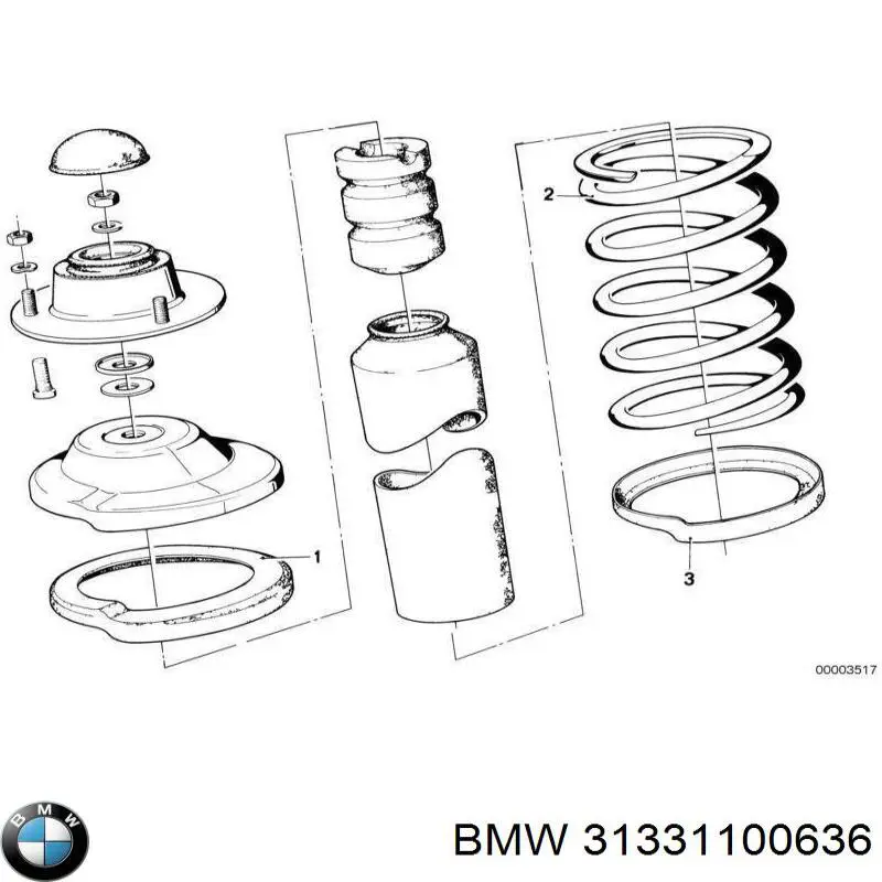 31331100636 BMW 