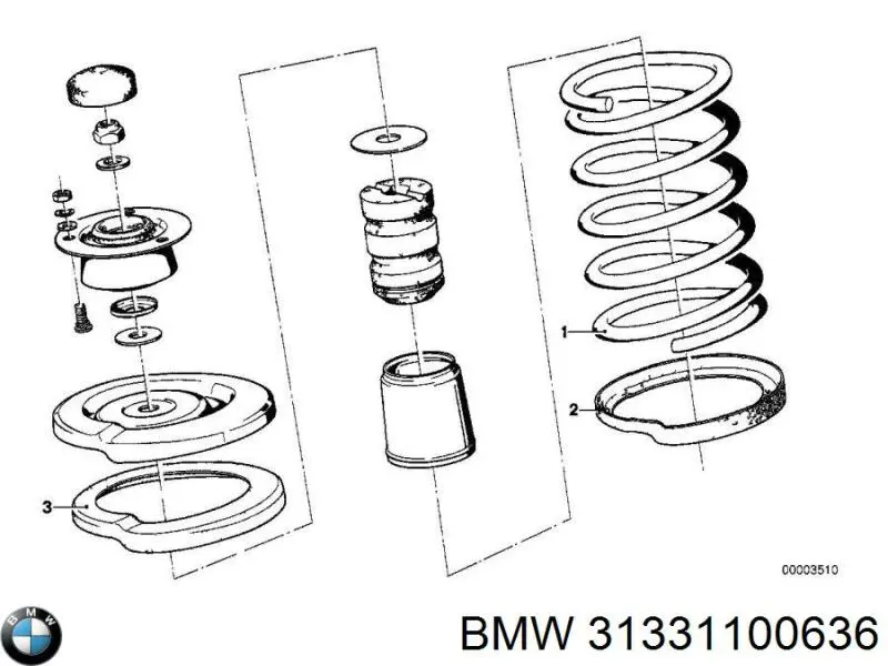Купити 31331100636 BMW 