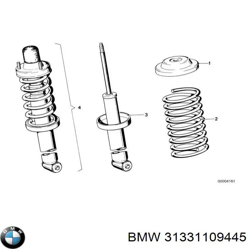 Купити 31331109445 BMW 
