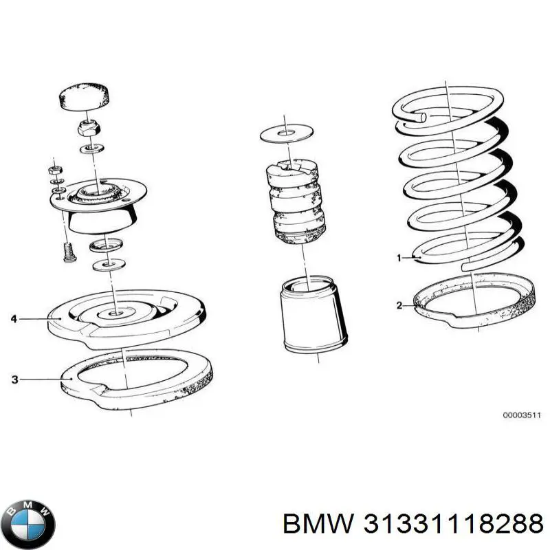 Купити 31331118288 BMW 