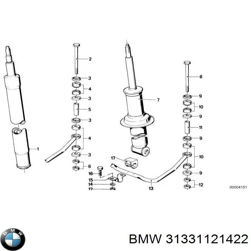 31331121422 BMW
