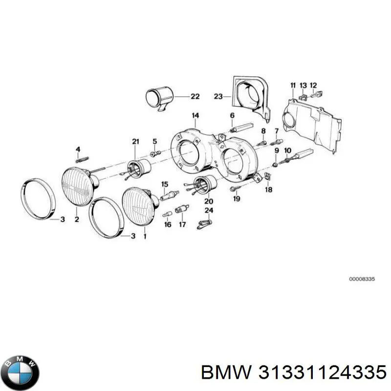 Купити 31331124335 BMW Пробка піддона двигуна