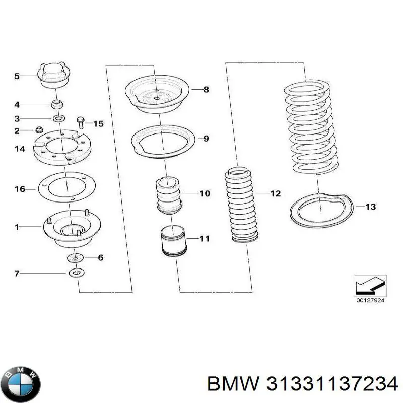 Купити 31331137234 BMW 