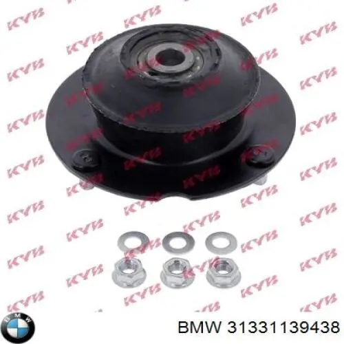 Опора стійки амортизатора переднього BMW 31331139438 ціна, від 88.04 USD