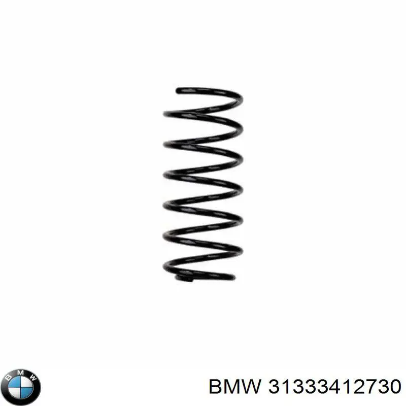 31333412730 BMW Пружина амортизатора передняя